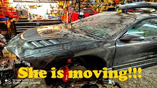 Mitsubishi Eclipse 2g first time moving after 2 years rebuild!!!!