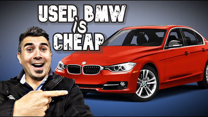 Why are second hand BMW so cheap?