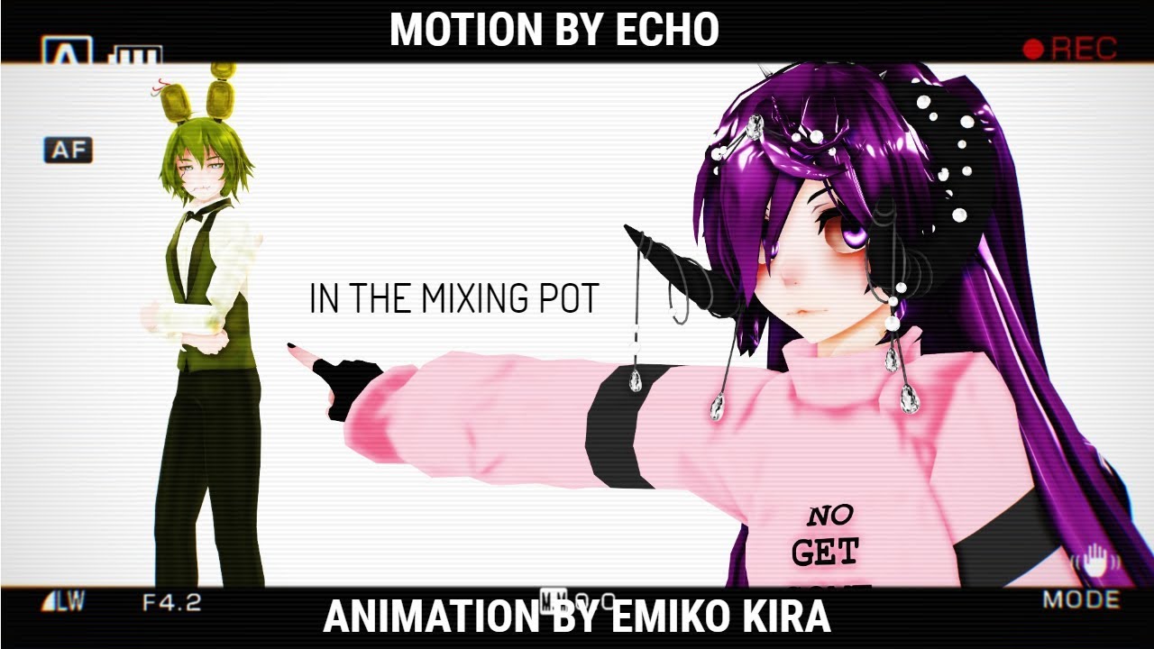 [MMD x FNAF3 x SELF MODEL] In The Mixing Pot - YouTube