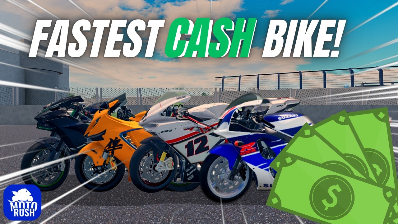 Which Cash Bike Has the BEST Acceleration? | MotoRush Roblox