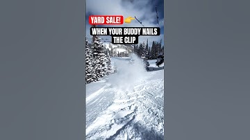 When You Nail the Clip of Your Buddy Skiing 😂 #sendit #goodforit #skiing #snowboarding