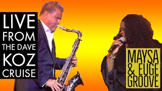 Video thumbnail of "Maysa & Euge Groove perform "All I Do" (Stevie Wonder) Live From The Dave Koz Cruise!"