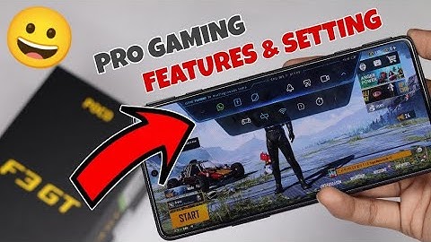 POCO F3 GT GAMING FEATURES & SETTINGS - Voice Changer, Trigger Button, High Graphics ⚡⚡