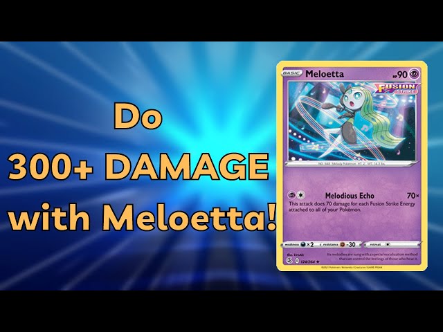 Turbo Meloetta is Fast and Powerful in Expanded!! 