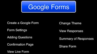 Google Forms (Old Version of Forms)