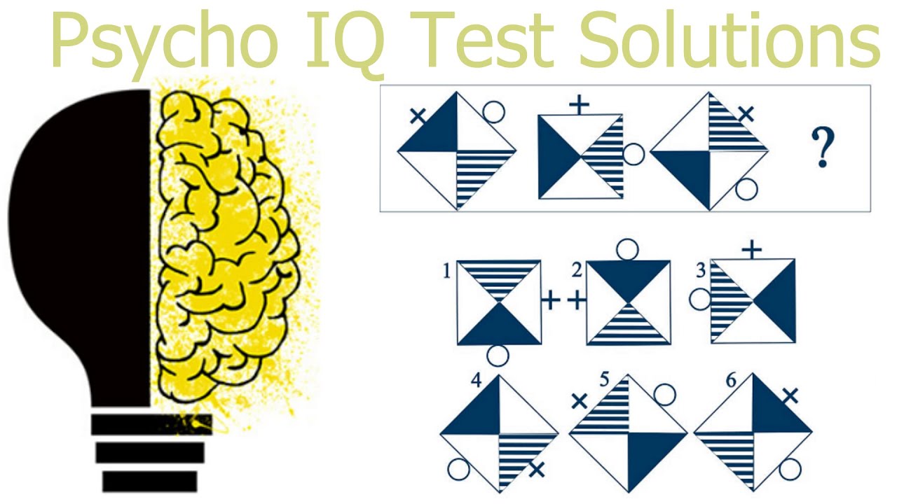 problem solving iq test