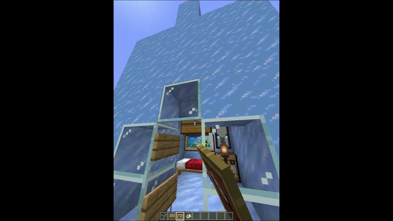 Minecraft FAKE Ice Wall🤯