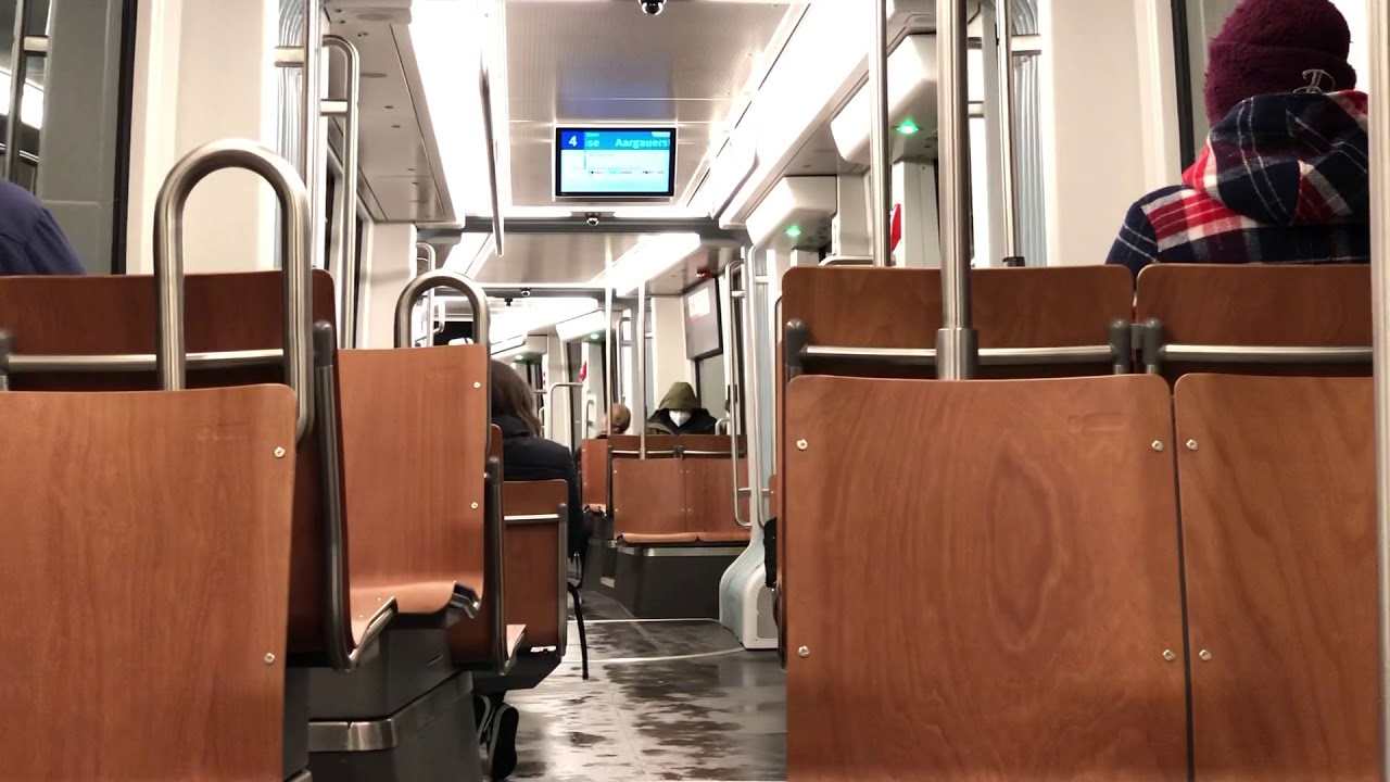VBZ Zürich Tram | Mitfahrt im Bombardier Flexity Zürich 