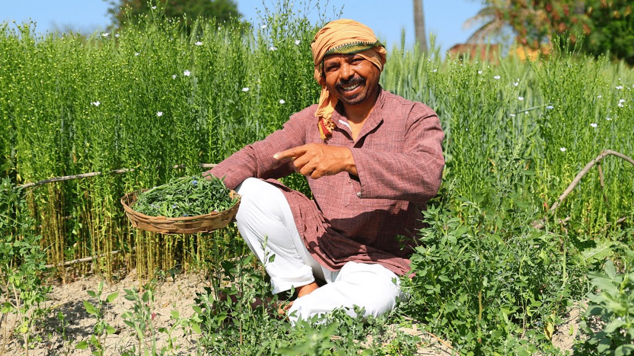 Matri Ka Saag / Latri Ka Saag | UP Bihar style me matri ka sag | Winter Special  Saag