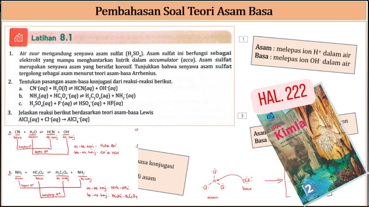 Pembahasan Soal Teori Asam Basa Kelas 11 #Grafindo