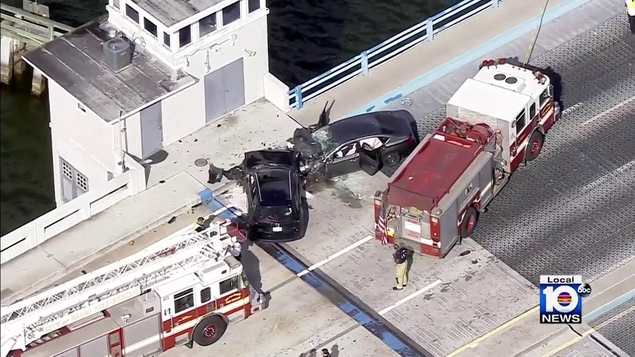 1 dead, 3 hurt in crash on 79th Street Causeway - YouTube