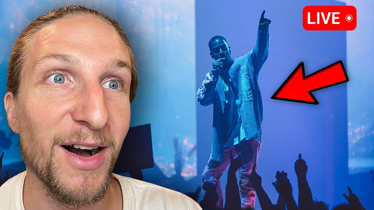 I'm at a KID CUDI CONCERT! YouTube