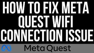 How to fix Meta Question Airlink not connecting to WIFI and Windows PC
