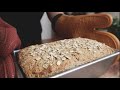 보리귀리빵, 반죽하지 마세요 | 세상에서 제일 쉬운 통곡물 식빵 | Best Vegan Whole Grain Bread Ever!