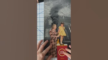 Collage with me ✨ Vintage magazine collage #wip