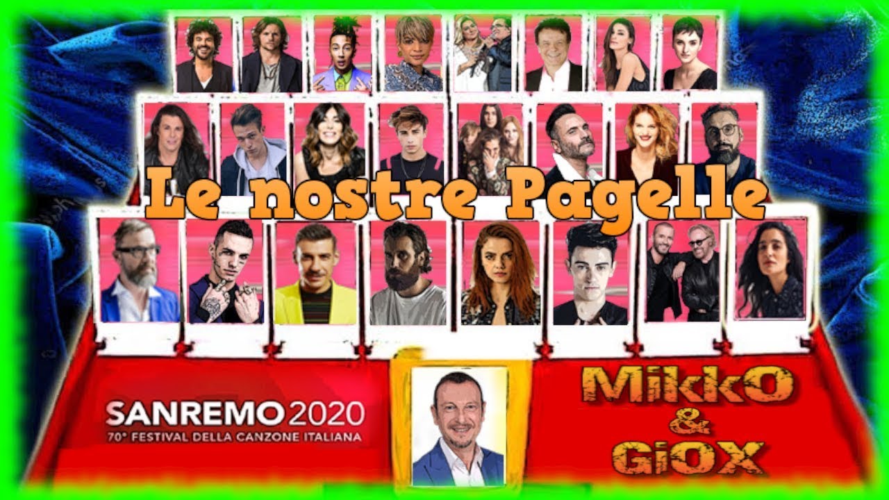 Le Nuove Canzoni Di Sanremo 2020