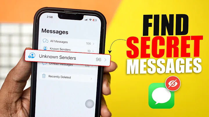 How to Find Hidden Messages on iPhone iMessages | Check Hidden Messages on iPhone