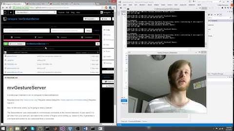 Hand Gesture to control web browser (C++ and OpenCV)
