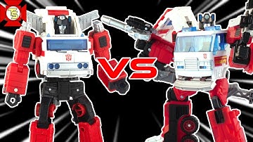 TRANSFORMERS Generations Selects Artfire VS United Artfire – Versus Review