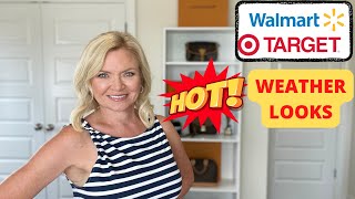 WALMART TARGET FASHION HAUL TRY ON / OVER 50!