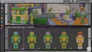 Ninja Turtle Minecraft Skin Minecraft: TEENAGE MUTANT NINJA TURTLES