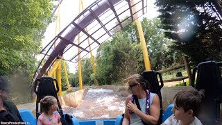 Roman Rapids (4K OnRide) Busch Gardens Williamsburg