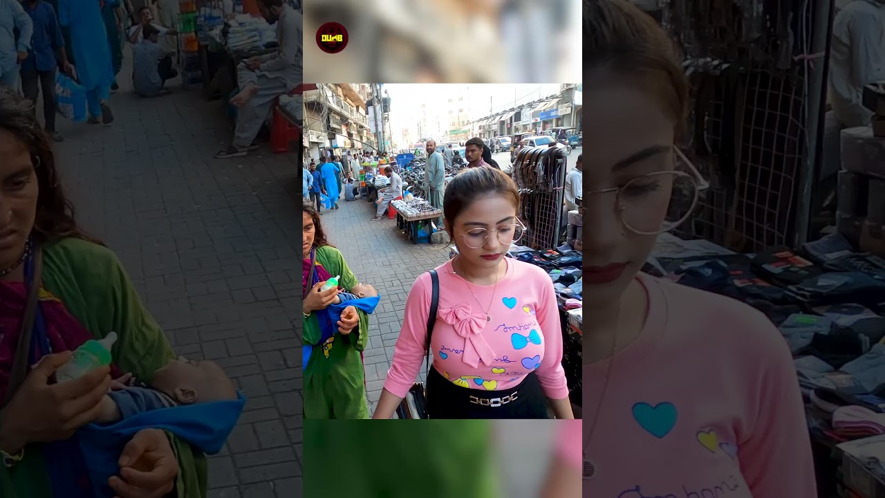 Girl Walking In Karachi (Social Experiment) Part 1 - Watch Till End