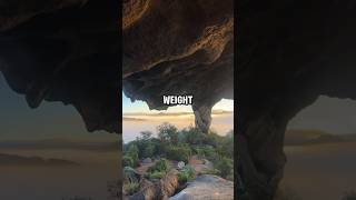 How Is This Giant Rock Still Standing?🤯