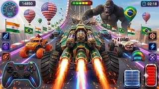 Monster Truck Mega Ramp Impossible Driver - Mega Ramp Car Stunt Master Simulator - Android Gameplay💥 screenshot 5