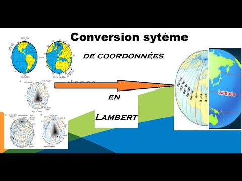 Conversion des coordonnées degré decimal en lambert