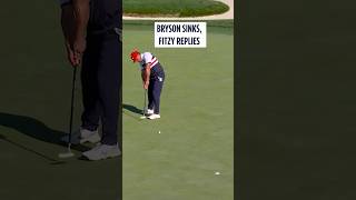 Fitzpatrick ANSWERS DeChambeau! 😎