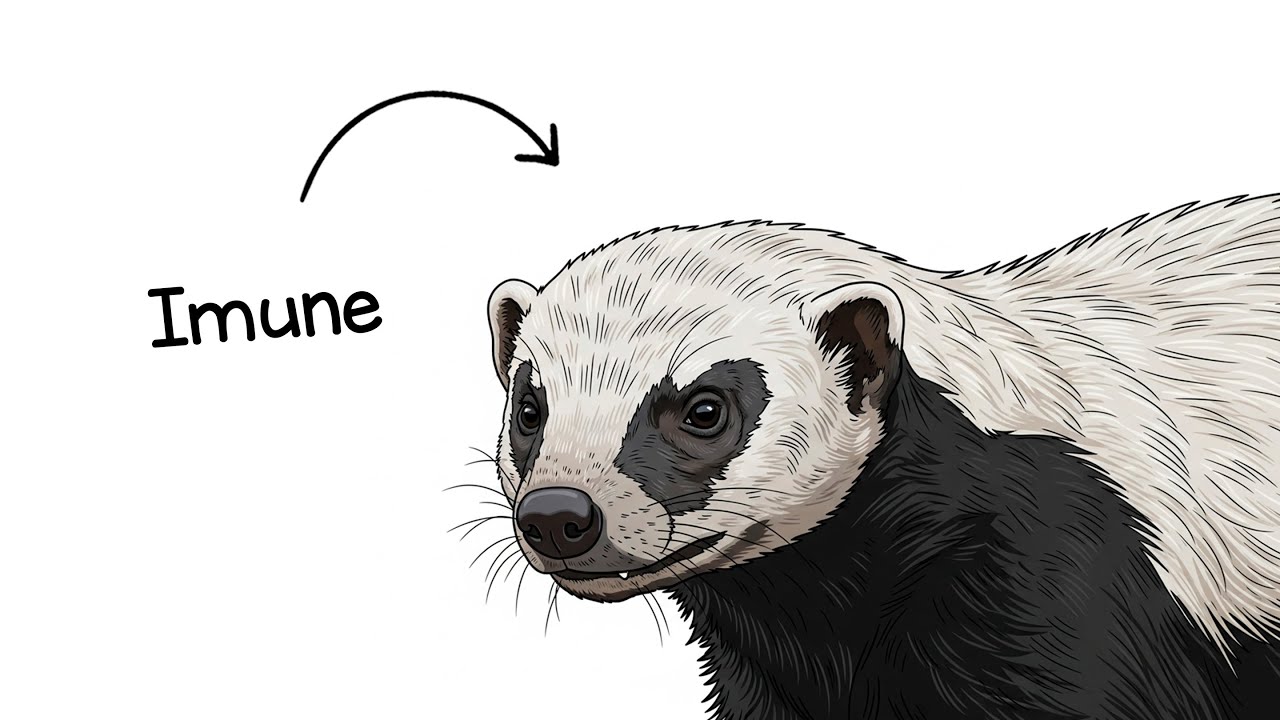 Por que é HORRÍVEL nascer como um Texugo do Mel ?