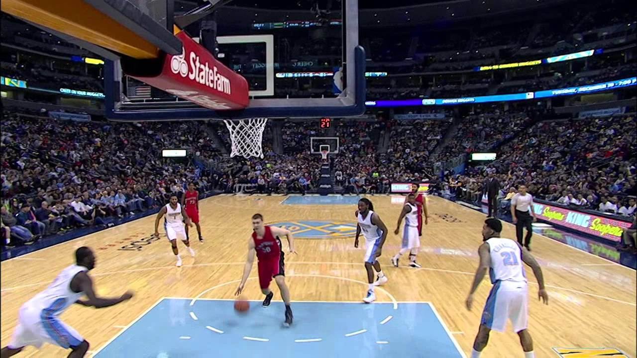 Tyler Hansbrough Posterizes JJ Hickson