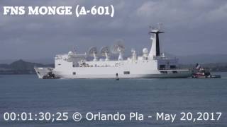 NUCLEAR MISSILE TRACKING SHIP VISITS PUERTO RICO - MONGE A601