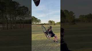What Its Like Landing A Paramotor.