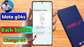 moto g04s back button settings, moto g04s side button setting