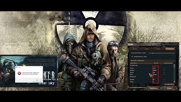 Что делать если при запуске Сталкер Чистое небо  fsgame.ltx +что делать если не работает управление