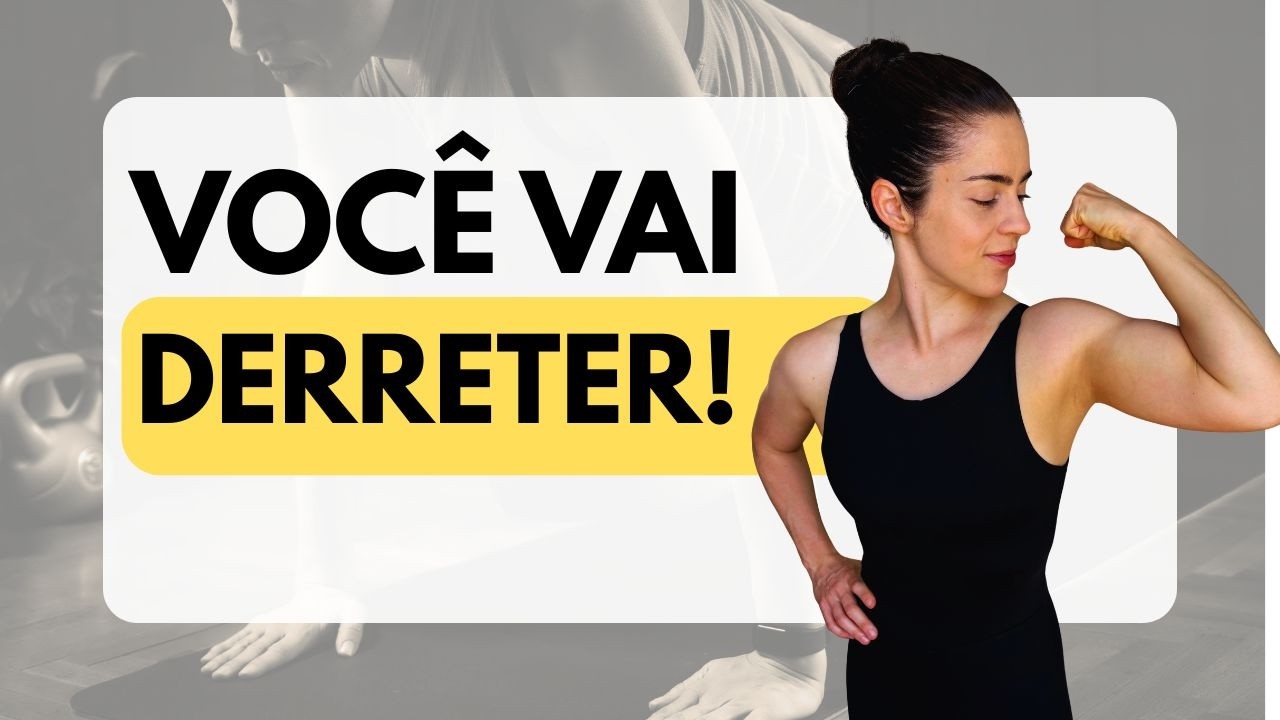 Treino HIIT em casa - 15 minutos para QUEIMAR GORDURA