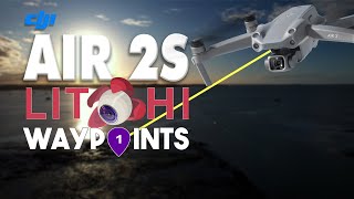 DJI Air 2S — создание миссий по маршрутным точкам с помощью Litchi | DansTube.TV