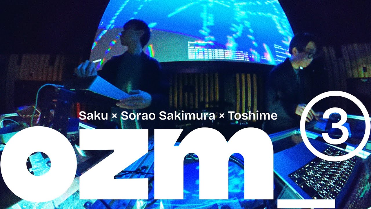 Saku × Sorao Sakimura × Toshime live at ozm_sis vol.3