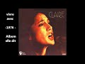 Capture de la vidéo Claire :  10 Chansons Sorties Entre 1976 Et 1979