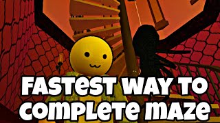 How To Complete Maze Fast In Bloxburg  Fastest Way To Do Haunted Mansion Maze