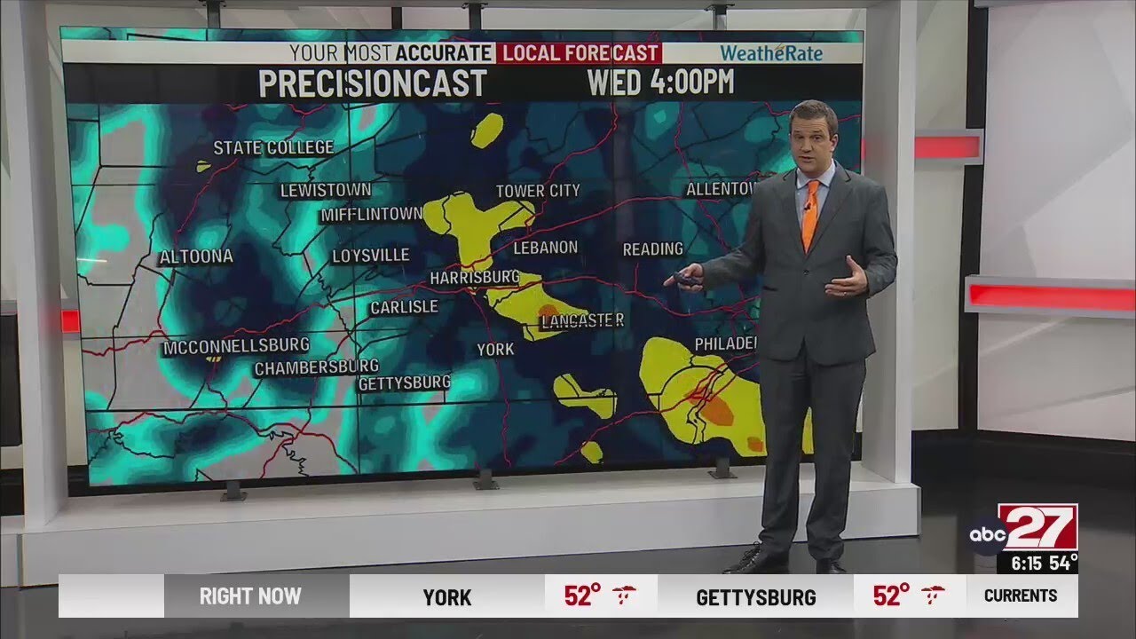Brett's Wednesday Morning Daybreak Forecast - YouTube