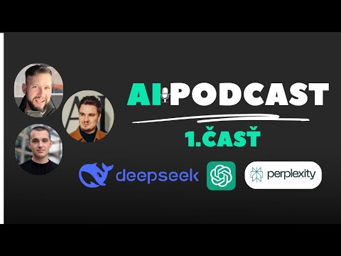 Cover: AI PODCAST #1 - Je Deepseek naozaj taký dobrý? Čo dokážu prví AI asistenti?