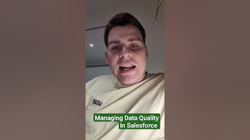 Mastering Data Quality in Salesforce CRM System