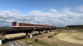 【ロング警笛】近鉄3200系 KL07編成 普通 新田辺行き