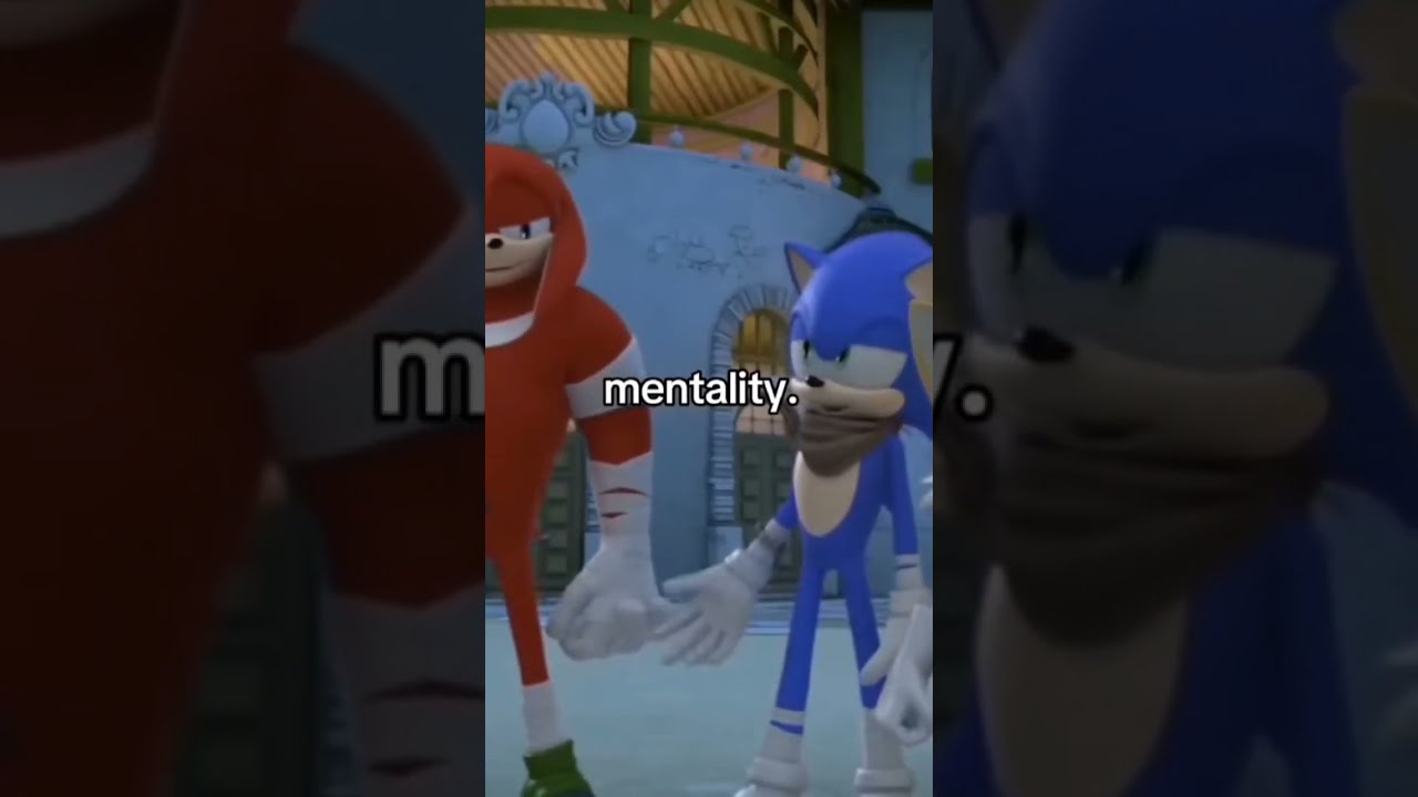Your Actually Alot Smarter Than We Give You Credit For SONIC BOOM