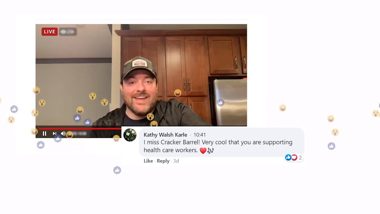 Sony Music Nashville x Cracker Barrel “There’s Comfort in Giving”