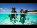 Searching For Treasure On Famous PIG BEACH!!! (metal detecting)
