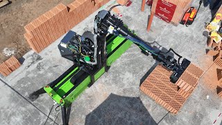 Felépítette első házát Magyarországon WLTR, a falazórobot!